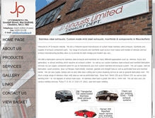 Tablet Screenshot of jpexhausts.co.uk